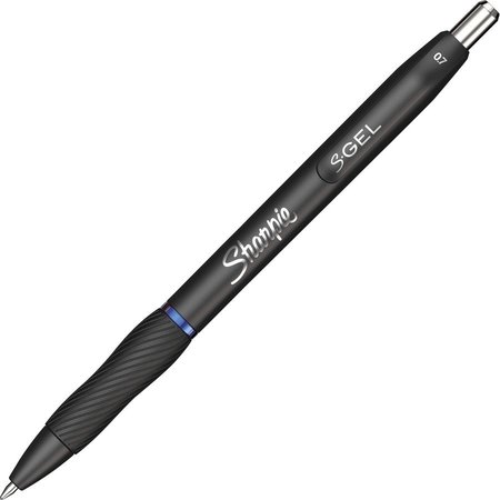 SHARPIE Gel Pen, 0.7mm Point, 3/10"Wx3/10"Lx7"H, 12/DZ, Blue PK SAN2096152